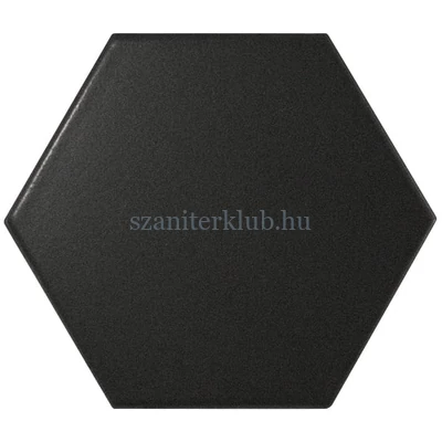 EQUIPE SCALE HEXAGON BLACK MATT 12,4X10,7