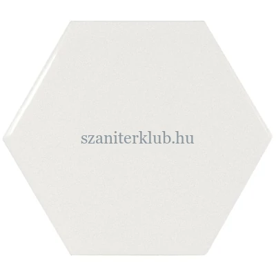 EQUIPE SCALE HEXAGON WHITE 12,4X10,7