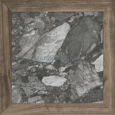 fanal heritage losanga stone black brillo padlólap 90x90 cm