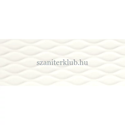 love genesis float white matt ret csempe 45x120 cm