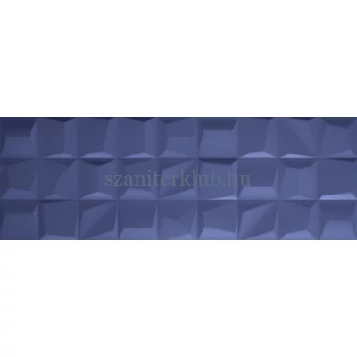 love genesis rise deep blue matt ret csempe 35x100 cm