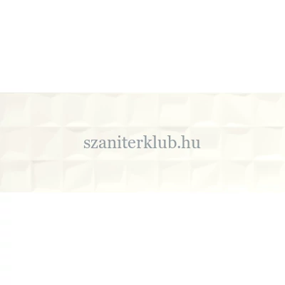 love genesis rise white matt ret csempe 35x100 cm