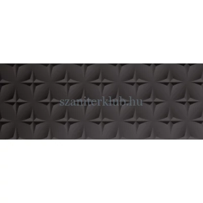 love genesis stellar black matt ret csempe 45x120 cm