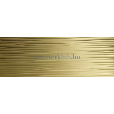 love genesis wind gold matt ret csempe 35x100 cm