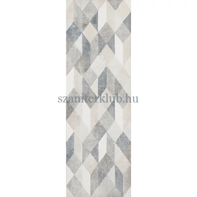 marazzi chalk decoro origami grey M02S 25x76 cm