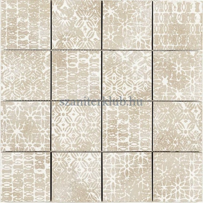 marazzi chalk mosaic texture sand M0CY 30x30 cm