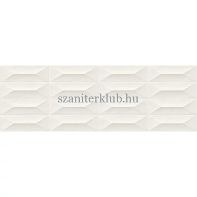 marazzi colorplay white struttura cabochon M4KT 30x90 cm
