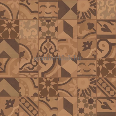 marazzi d_segni blend decoro mix terra M61L 10x10 cm