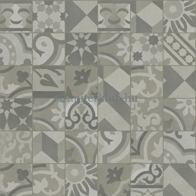 marazzi d_segni blend decoro mix grigio M61M 10x10 cm