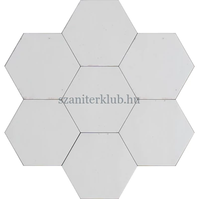marazzi lume esagona white csempe MFFE 21x18,2 cm