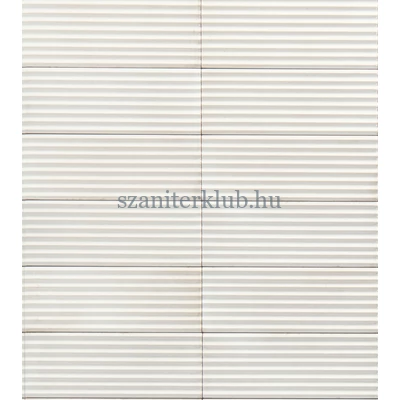marazzi rice natural struttura pleat 3D csempe M96J 7,5x20 cm