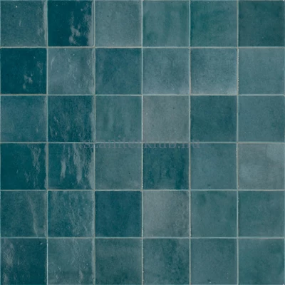 marazzi zellige petrolio csempe M5P6 10x10 cm
