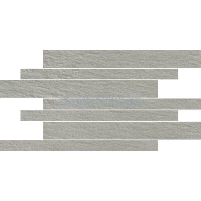 opoczno slate grey border mosaic 22,2x44,6