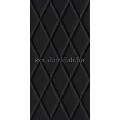 paradyz moonlight nero struktura b 29,5x59,5 cm