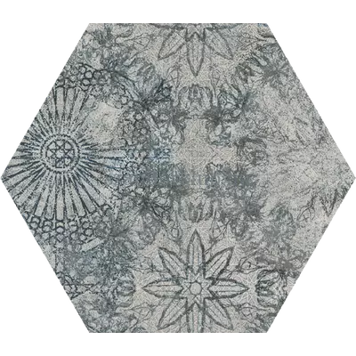 paradyz sweet grey heksagon struktura fali csempe 19,8x17,1 cm