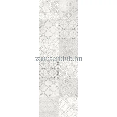 paradyz twin grys patchwork csempe 25x75 cm