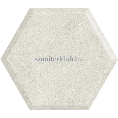 paradyz woodskin grys hexagon structure A 19,8x17,1 cm