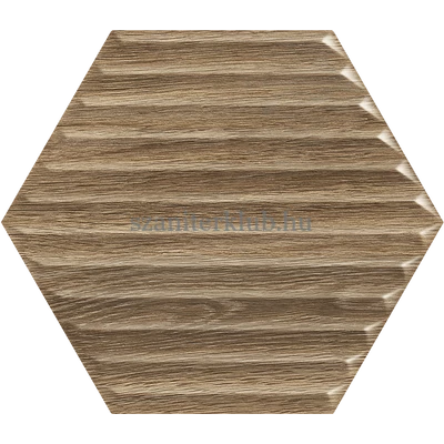 paradyz woodskin wood hexagon structure B 19,8x17,1 cm
