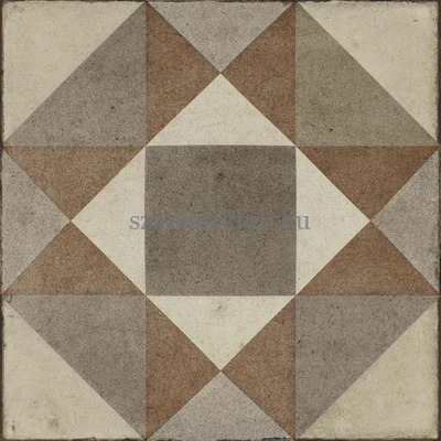 ragno ottocento decoro tappeto3 ambra R86T 20x20 cm