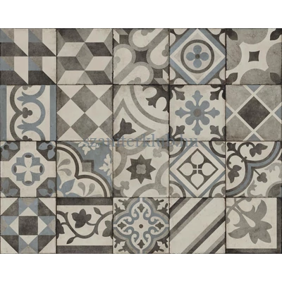 ragno ottocento decoro mix talco RFFX 20x20 cm