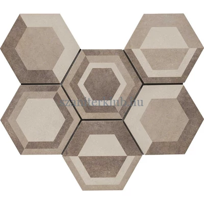 ragno rewind decoro geometrico corda R4DU 18,2x21 cm
