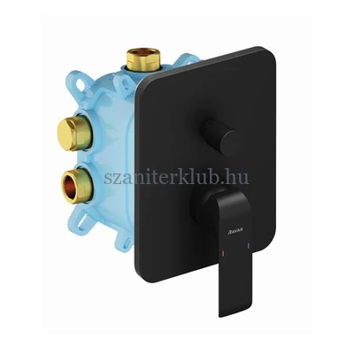 ravak flat black fekete falsík alatti csaptelep váltóval, kizárólag r-box varival, fl065.20