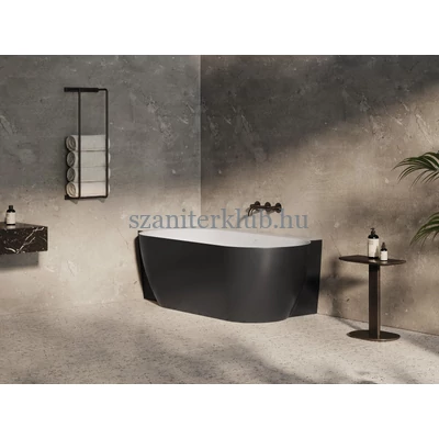 ravak freedom corner II tec l térbenálló akrilkád 175x86 fehér/ black