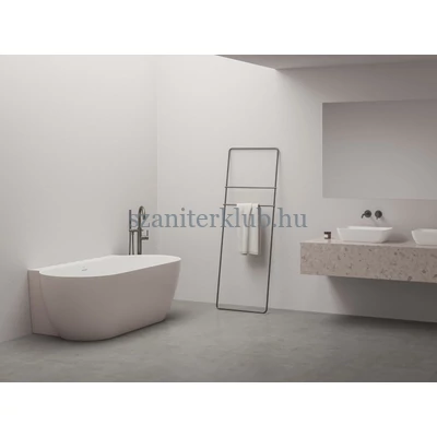 ravak freedom wall II tec térbenálló akrilkád 170x87 fehér/ alabaster pink, króm lefolyóval