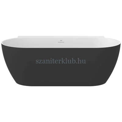ravak freedom wall II tec térbenálló akrilkád 170x87 fehér/ black, króm lefolyóval