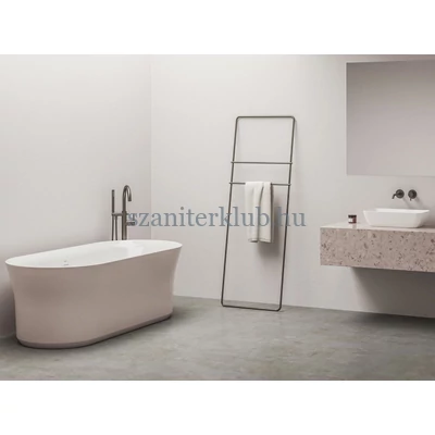 ravak ypsilon térbenálló akrilkád 180x80 fehér, alabaster pink , fehér túlfolyóval