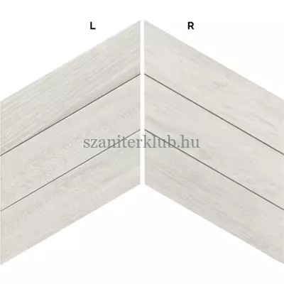 realonda diamond timber ash chevron L-R 70x40 cm