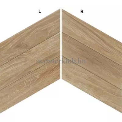 realonda diamond timber walnut chevron L-R 70x40 cm