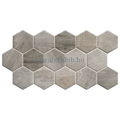 realonda hex sequioa ash 26,5x51 cm