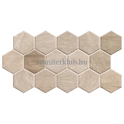 realonda hex sequioa camel 26,5x51 cm
