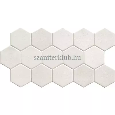 realonda hex white 26,5x51 cm