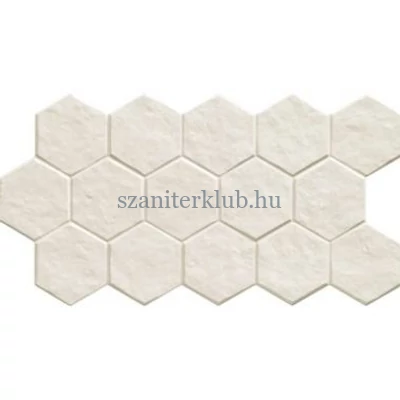 realonda muse hex white 26,5x51 cm