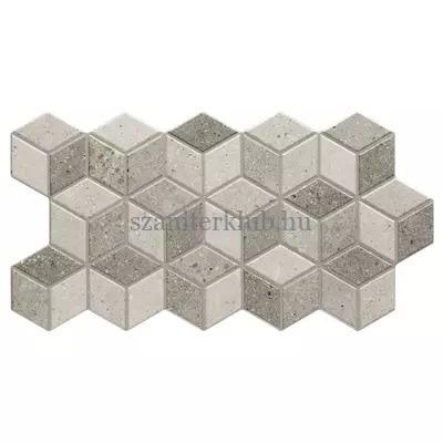 realonda rhombus stone grey 26,5x51 cm