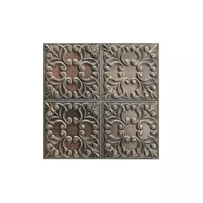 realonda tin tile copper 44x44 cm