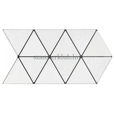 realonda triangle snow deco csempe 48,5x28 cm