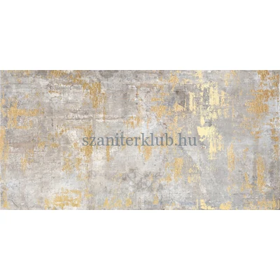 rondine murales grey decoro brass 60x120 cm