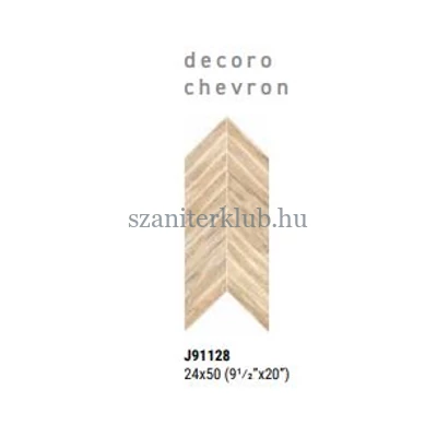 rondine sherwood chevron decoro maple 24x50 cm