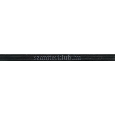 tubadzin horizon black 54x898 mm