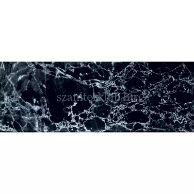 tubadzin sophisticated black glass dekor csempe 89,8x32,8 cm