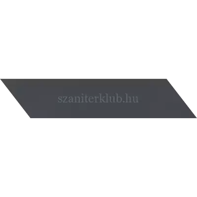 tubadzin sophisticated black strip left csempe 41,7x9,8 cm