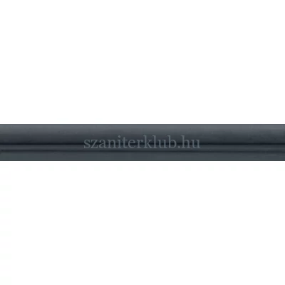 tubadzin timeless black 1 strip 32,8x4,2 cm