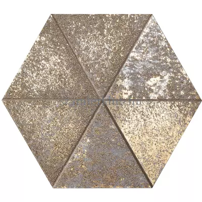 tubadzin sheen gold mozaik 24,5x22,1 cm