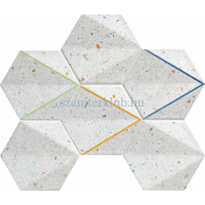 tubadzin dots grey mozaik 29,8x22,1 cm