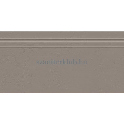 tubadzin industrio brown lépcsőlap 59,8x29,6 cm