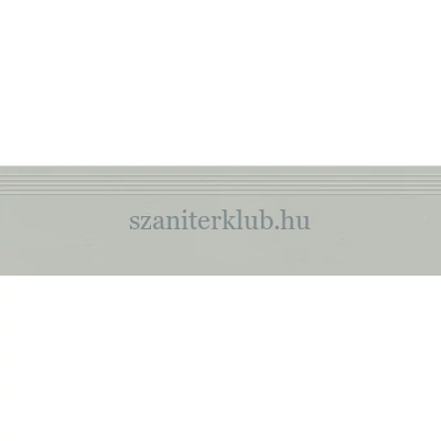 tubadzin industrio grey lépcsőlap 119,8x29,6 cm
