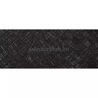 tubadzin modern basalt black dekor 29,8x74,8 cm